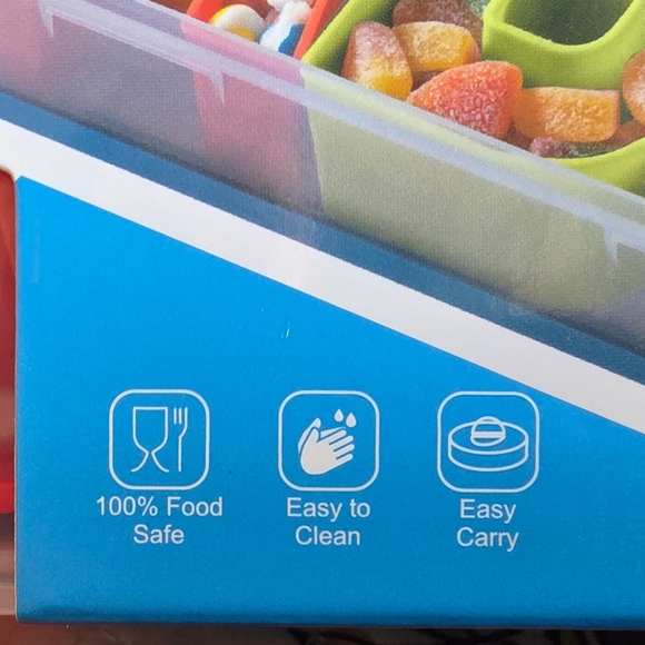 ☘️3/$15☘️ CWC - Colorful ABC Snack Box - Picture 5 of 6